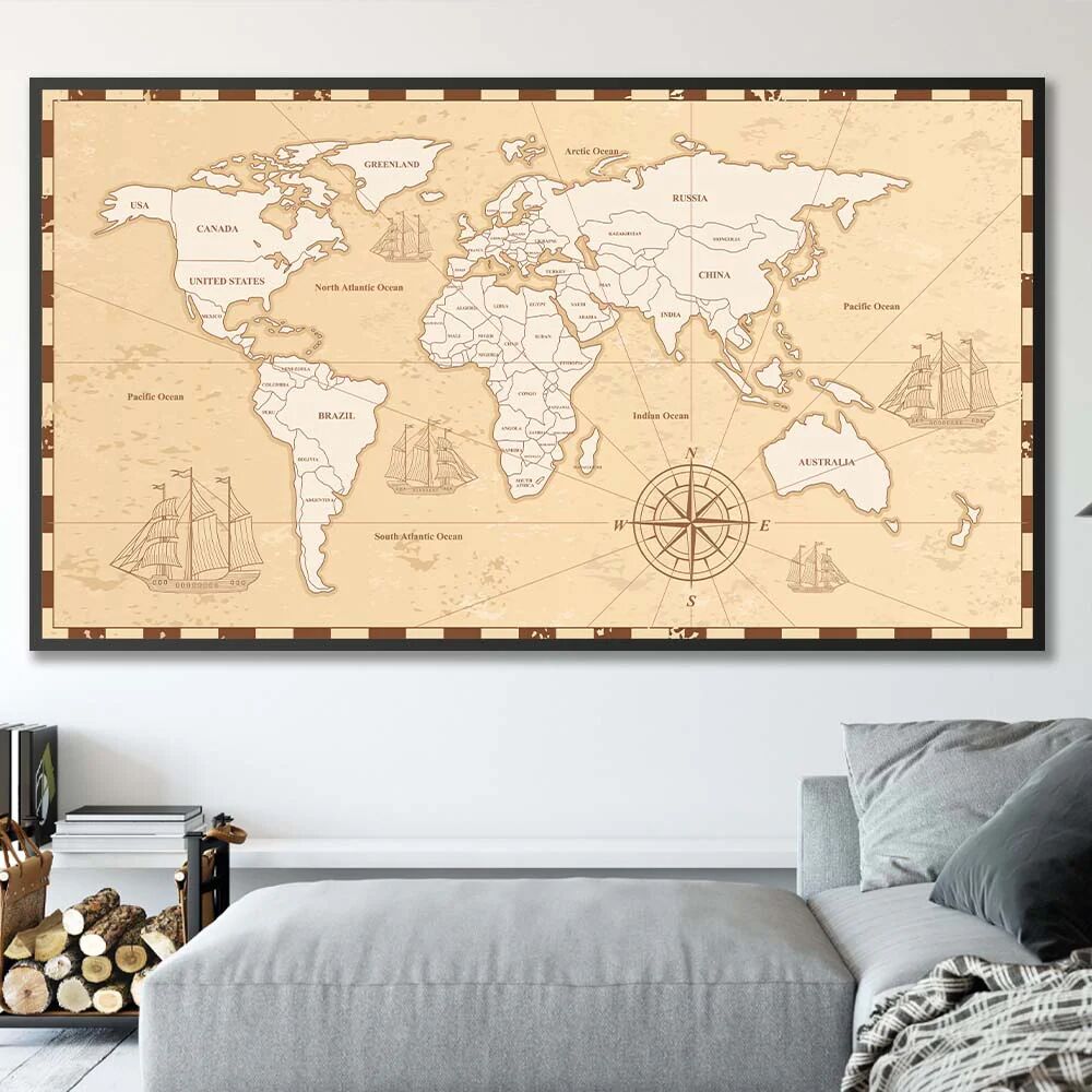 Tableau Legacy Atlas – Carte Du Monde thumbnail 2