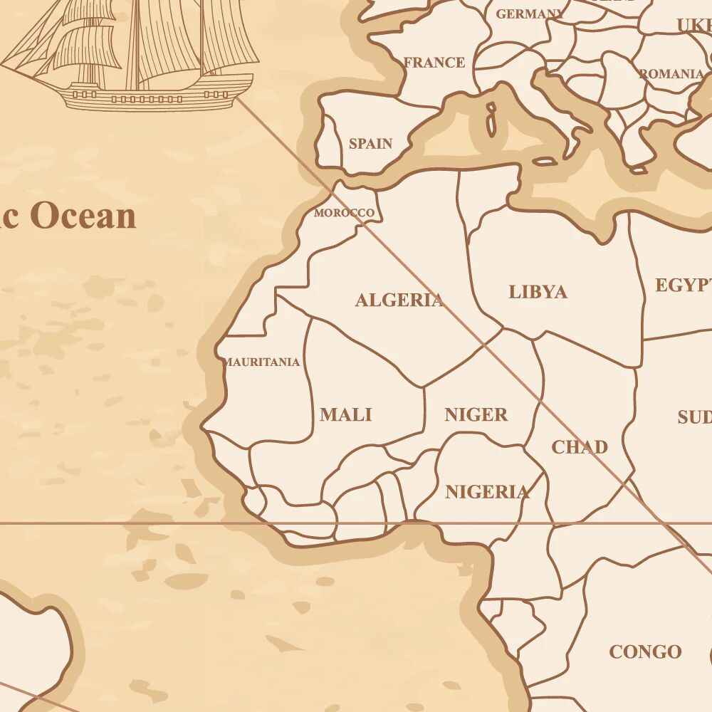 Tableau Legacy Atlas – Carte Du Monde thumbnail 4