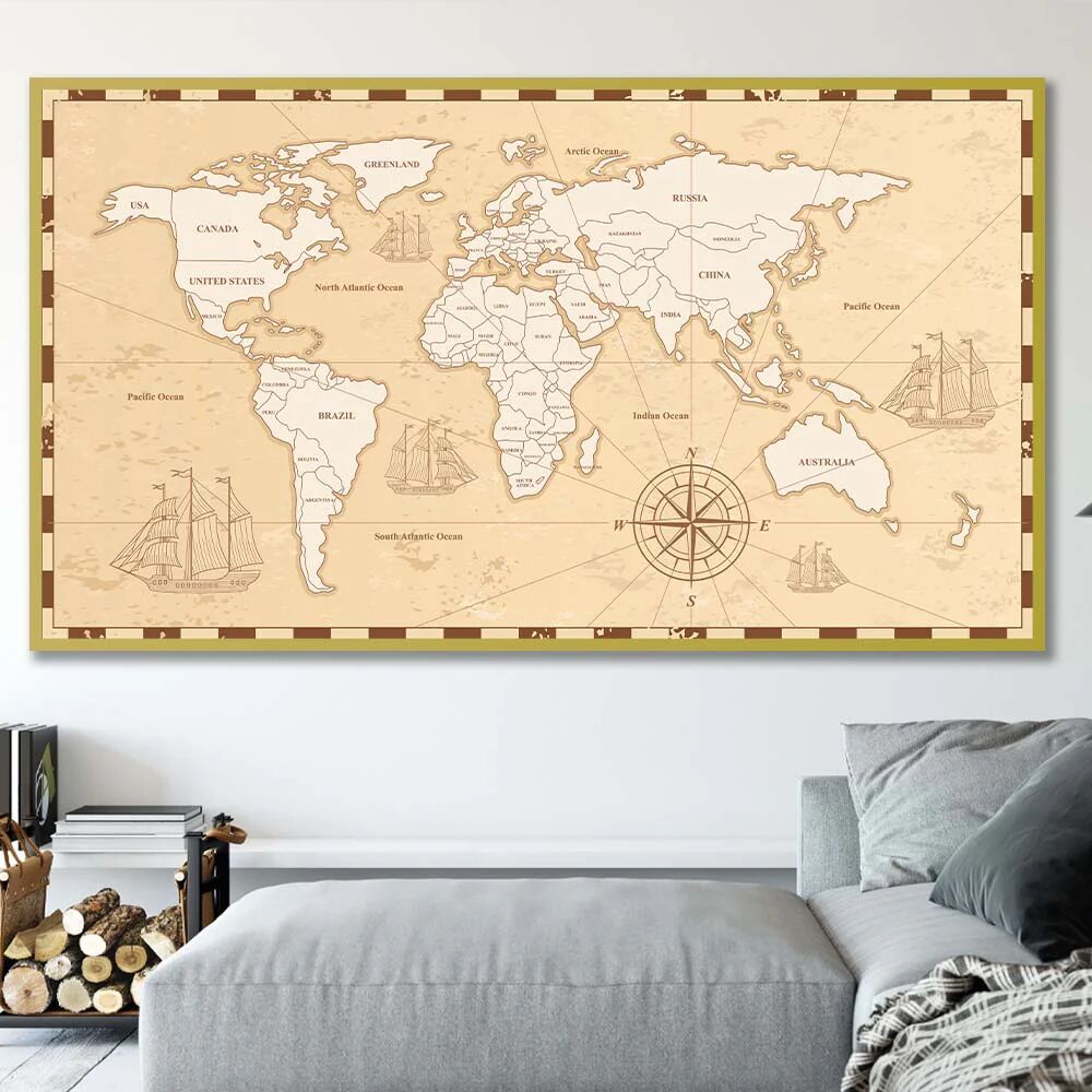 Tableau Legacy Atlas – Carte Du Monde thumbnail 1