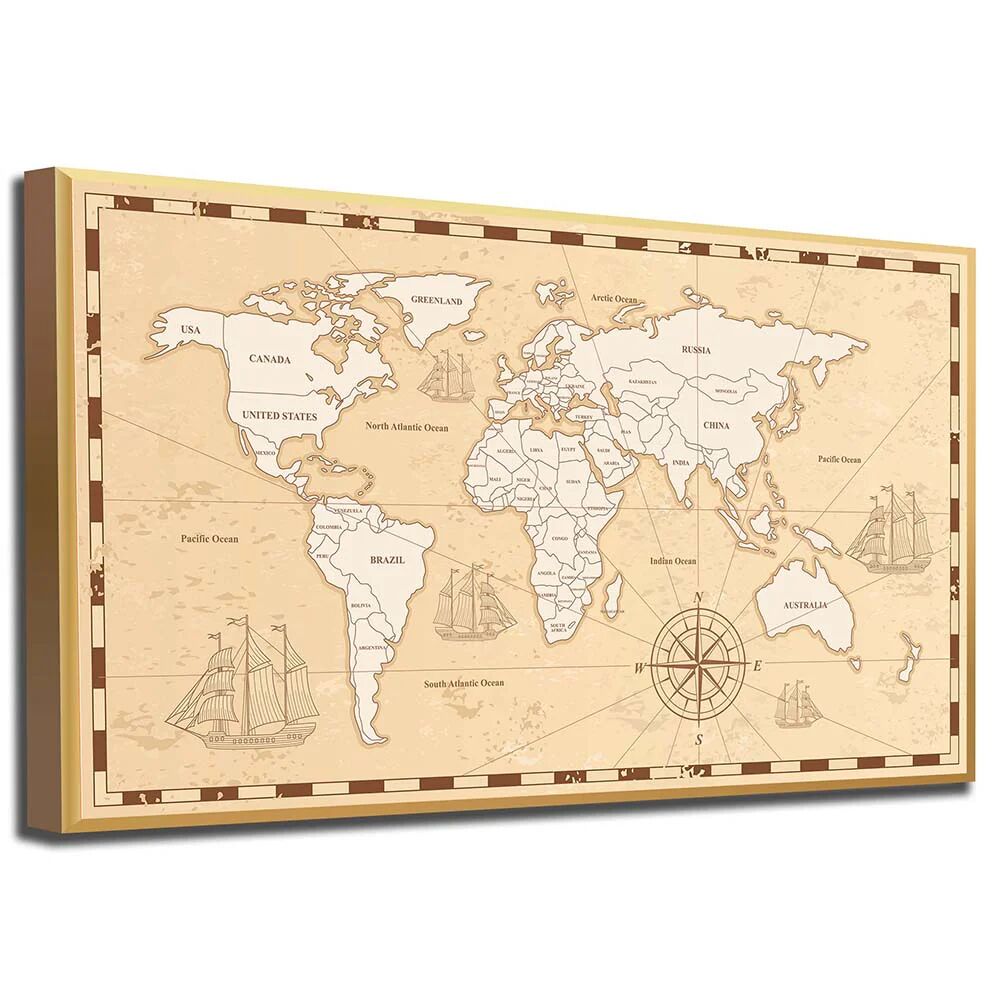 Tableau Legacy Atlas – Carte Du Monde thumbnail 3