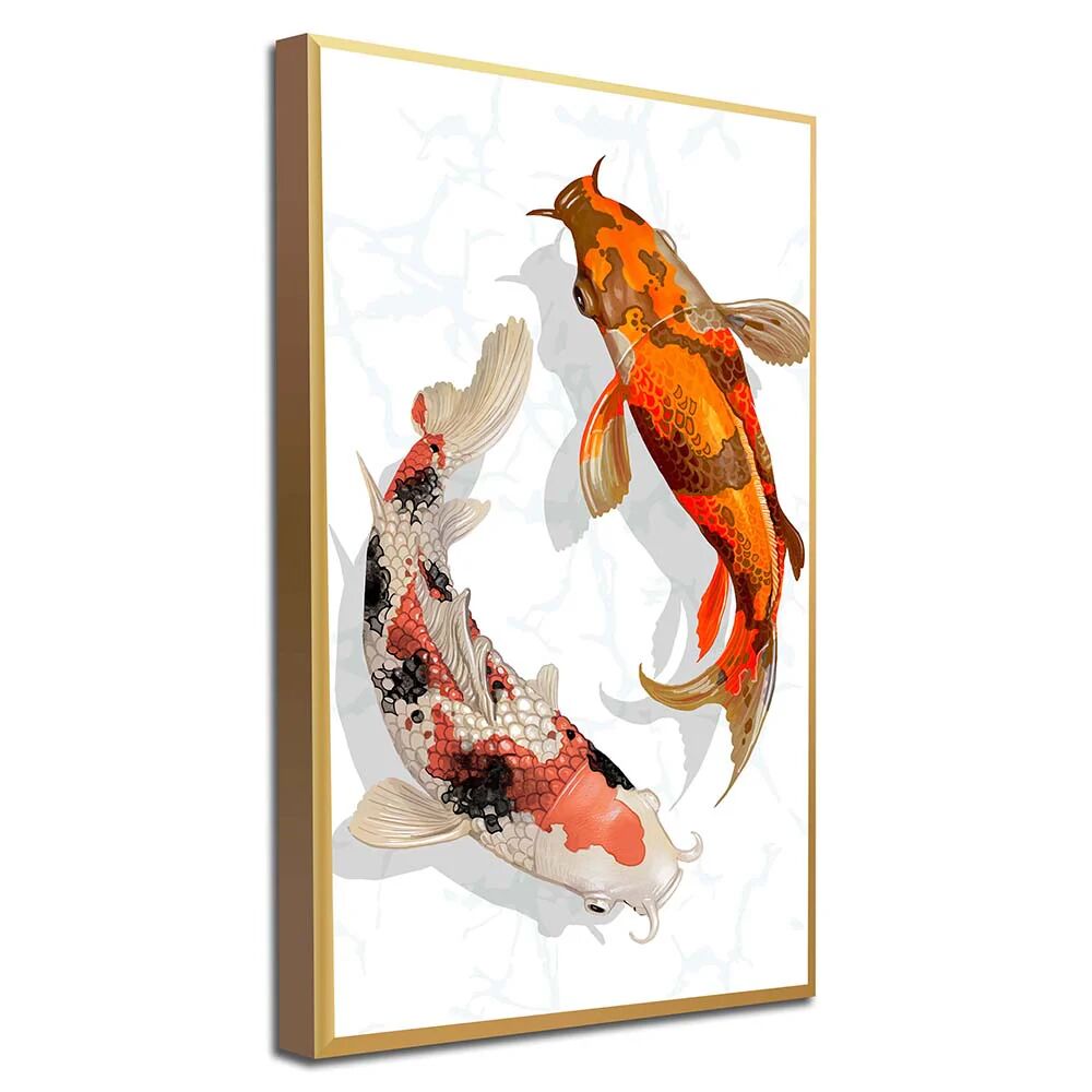 Tableau Koï Harmony – Voyage Artistique