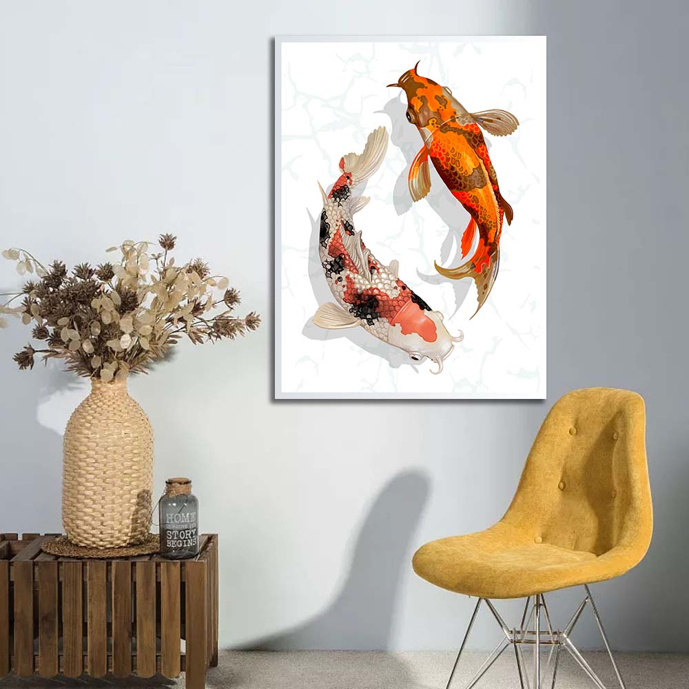Tableau Koï Harmony – Voyage Artistique thumbnail 2