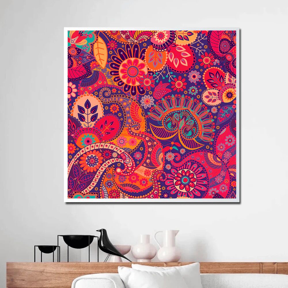 Tableau Vivid Mosaic – Art Floral