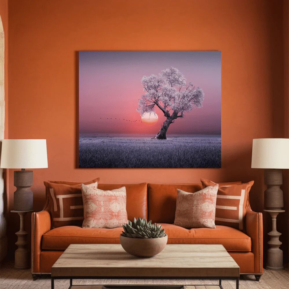 Tableau White Tree – Évasion Naturelle thumbnail 1