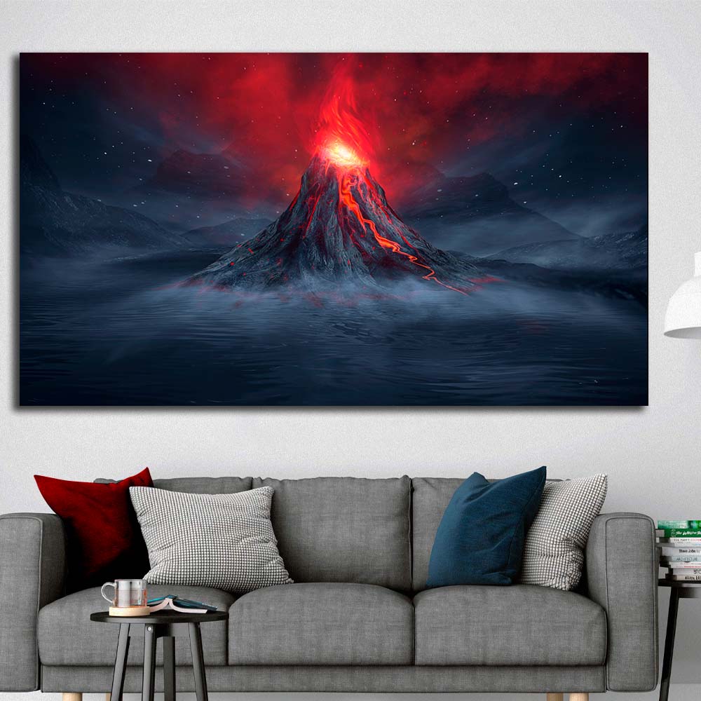Tableau Volcanic Fury – Évasion Naturelle thumbnail 2