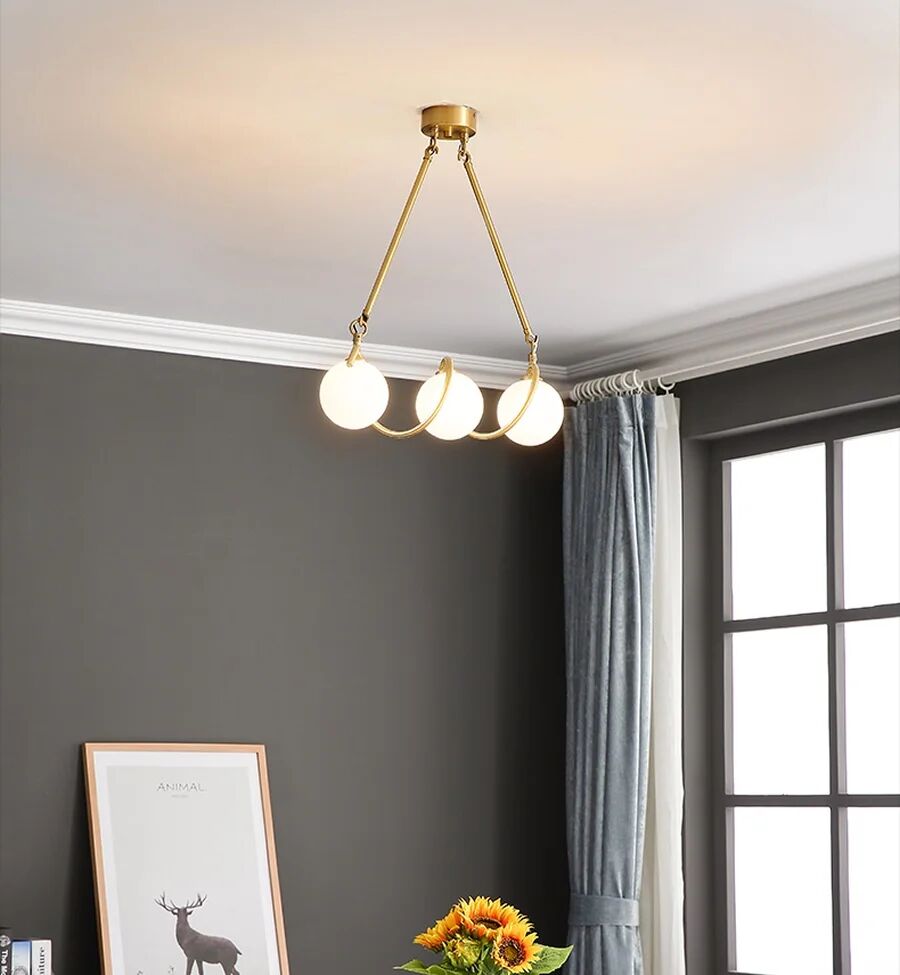 Suspension Coco – Design Doré