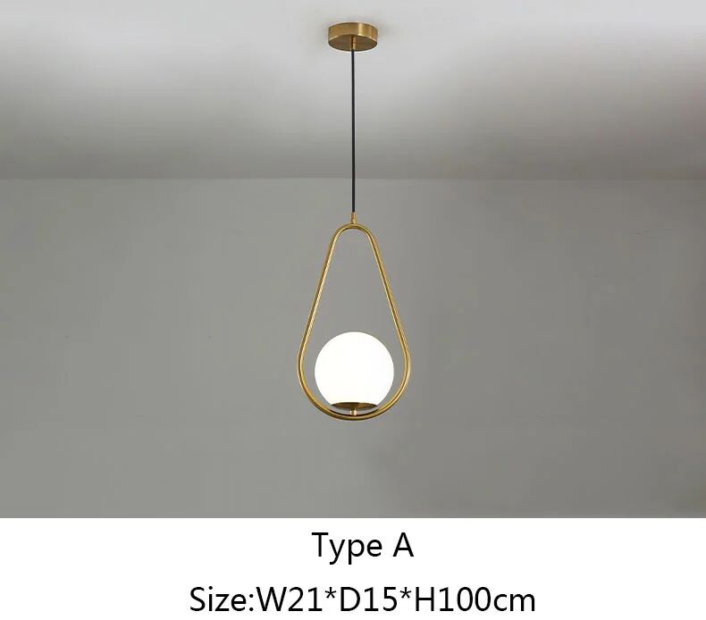 Suspension Luci – Design Doré thumbnail 4