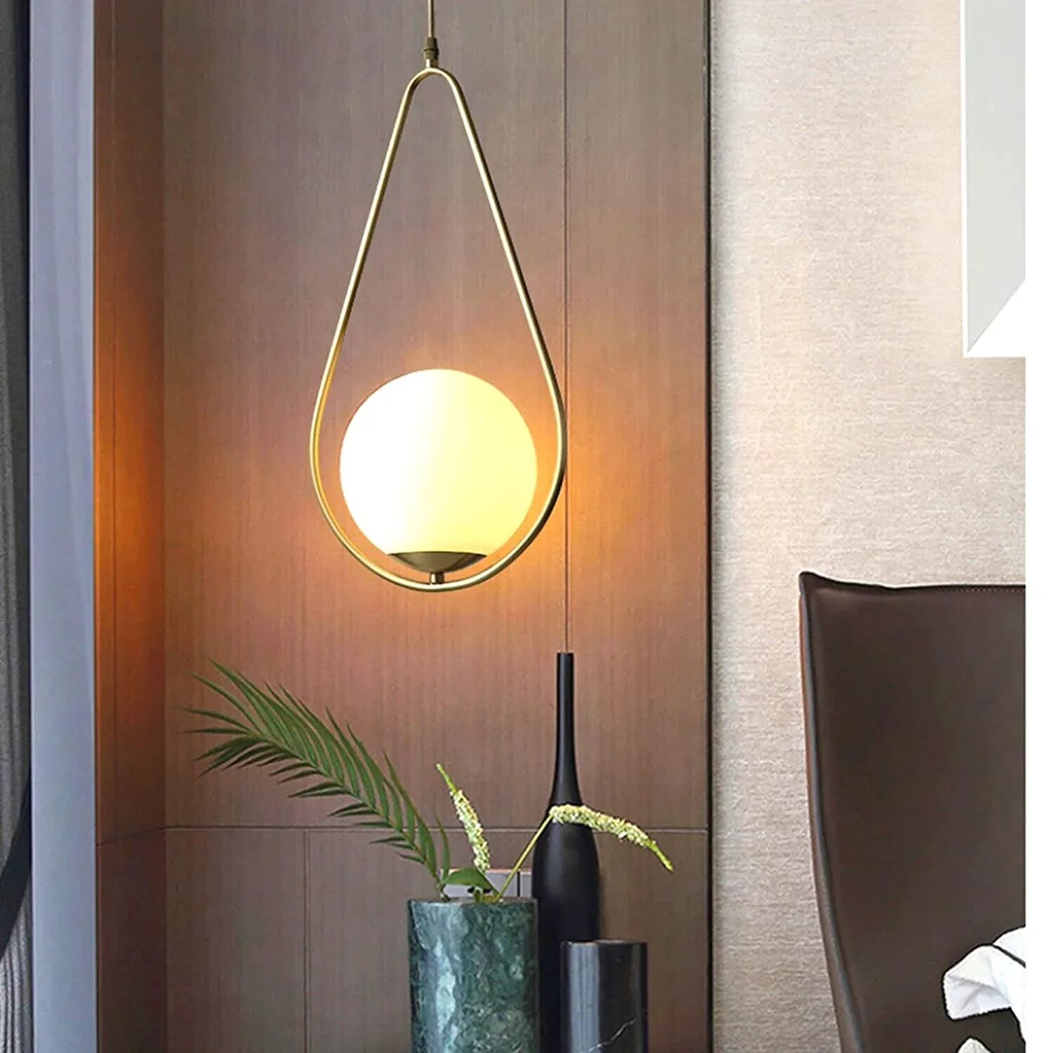 Suspension Luci – Design Doré thumbnail 3