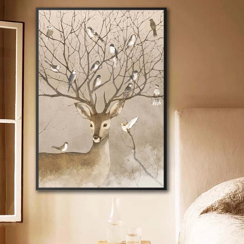 Tableau Nordic Serenity – Voyage Artistique