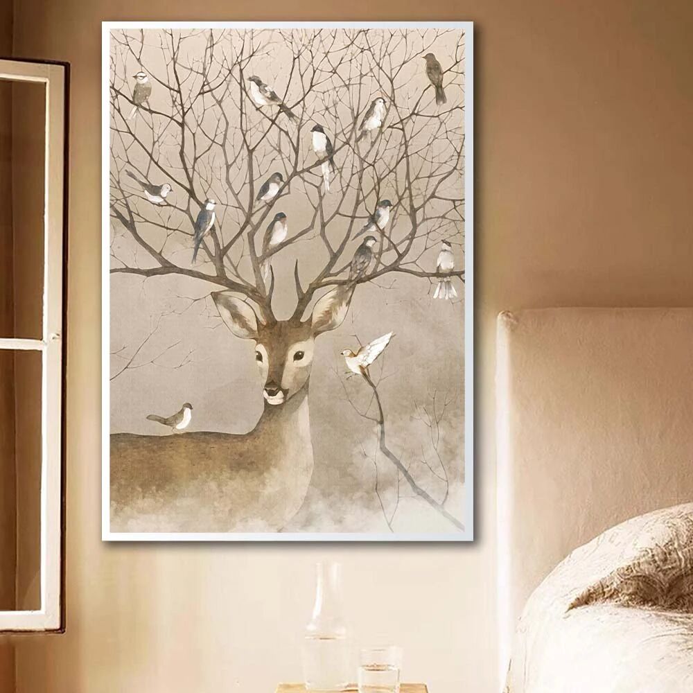 Tableau Nordic Serenity – Voyage Artistique
