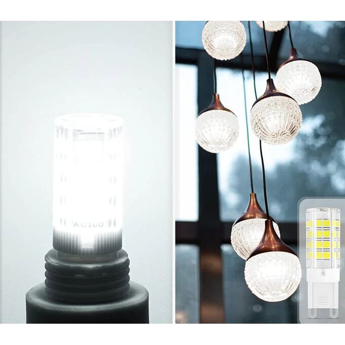 Lot 6 Ampoules G9 5w – Éclairage Led