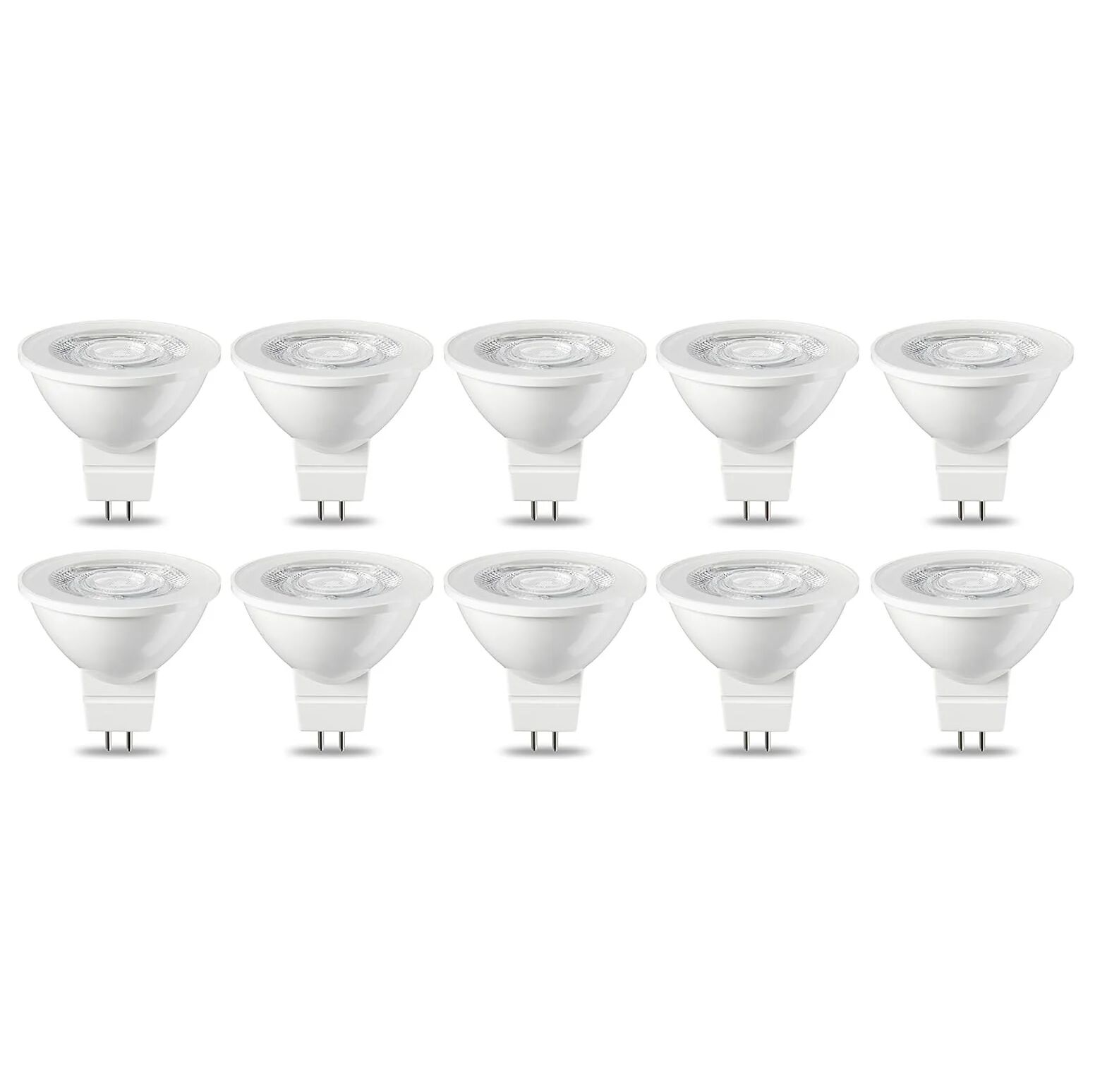 Lot 10 Ampoules Gu5.3 / Mr16 7w – Éclairage Led