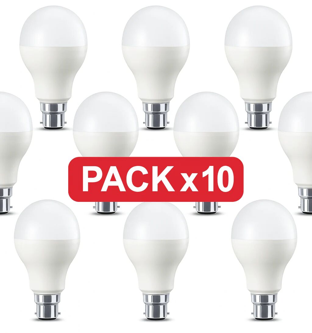 Lot 10 Ampoules B22 9w – Éclairage Led