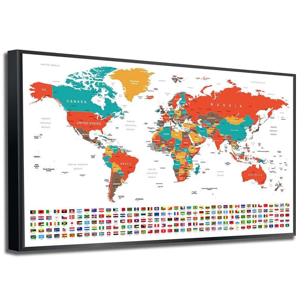 Tableau Global Heritage – Carte Du Monde thumbnail 2