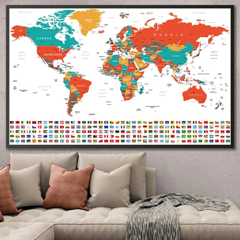 Tableau Global Heritage – Carte Du Monde thumbnail 3