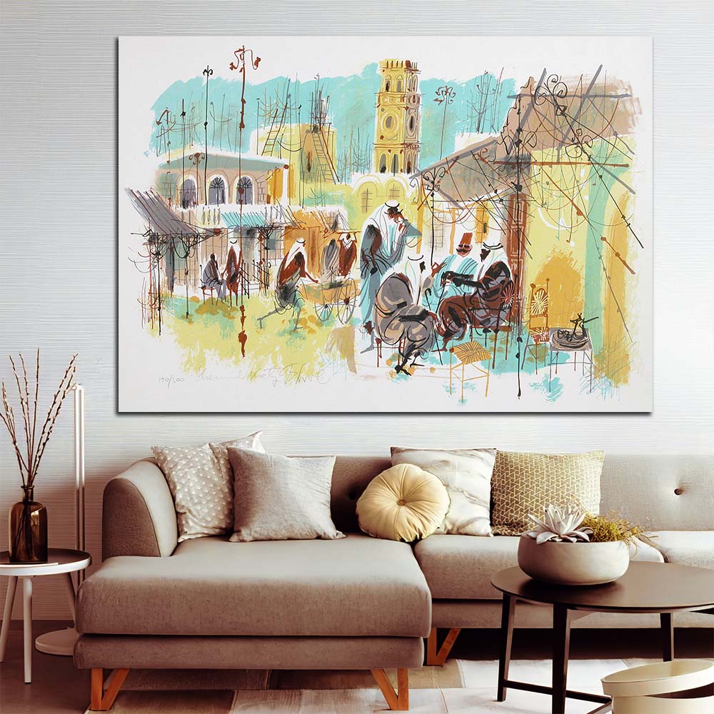 Tableau Old Medina – Voyage Artistique thumbnail 1