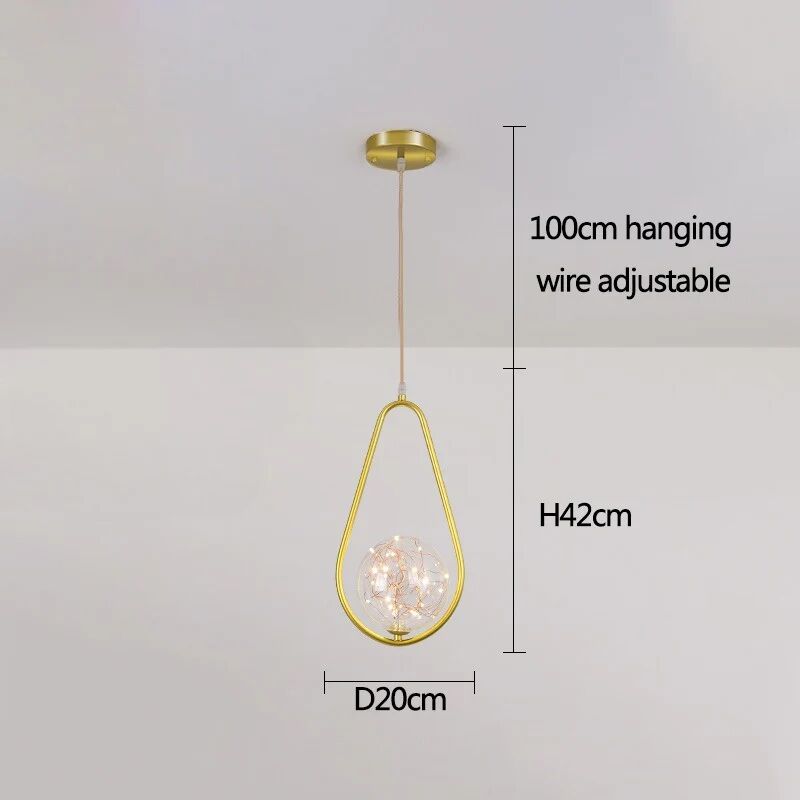 Suspension Veroni – Effet Guirlande