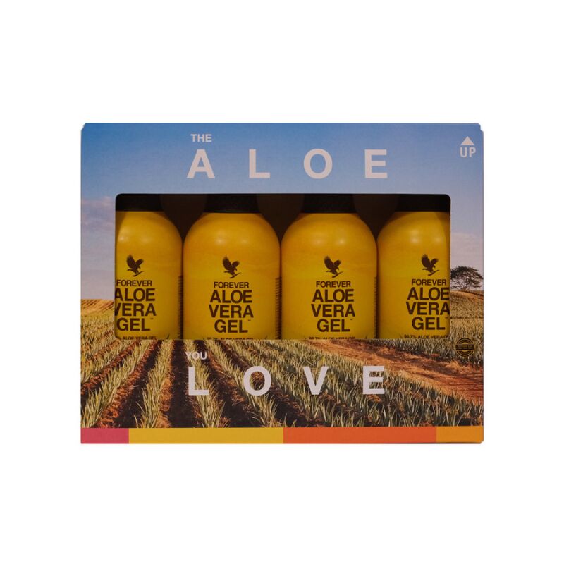 4pack Forever Aloe Vera Gel