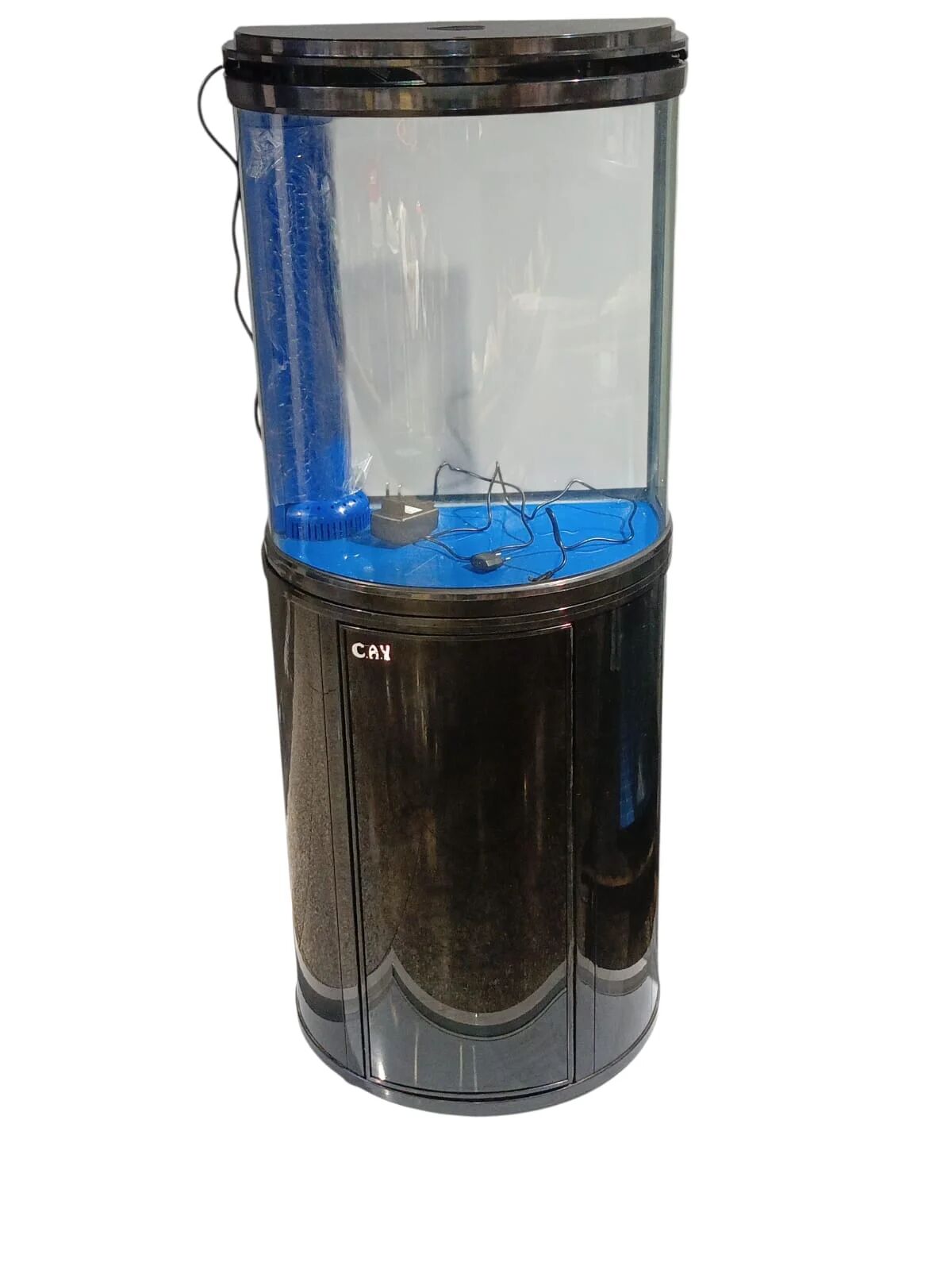 Aquarium Galbé Noir 90l