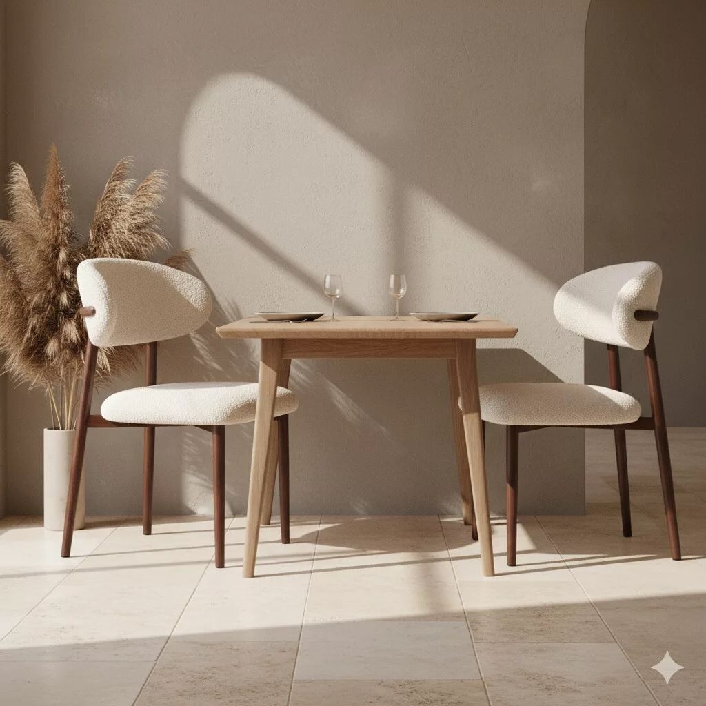 Amandine Chaise De Salle A Manger - Blanc thumbnail 2