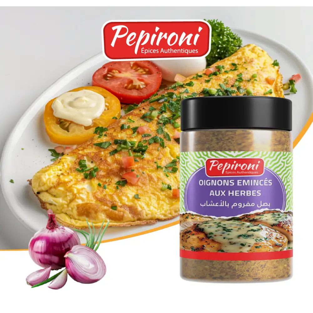 Oignons Émincés Aux Herbes 140g