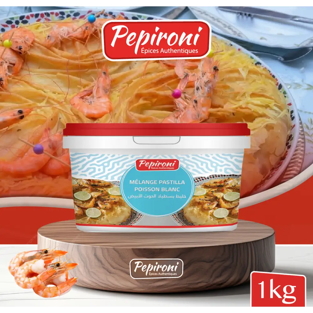 Mélange Pastilla Poisson Blanc 1kg