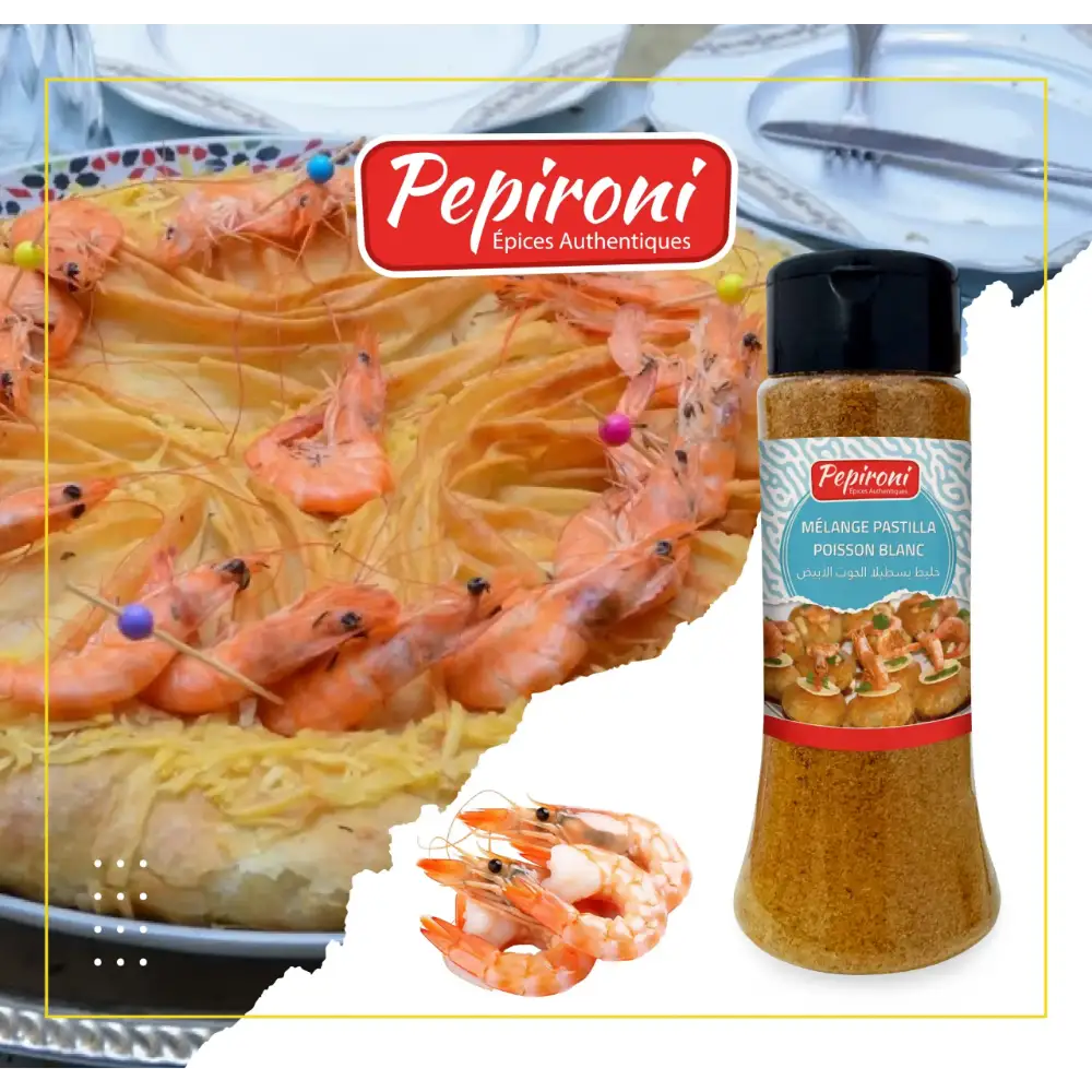 Mélange Pastilla Poisson Blanc 100g