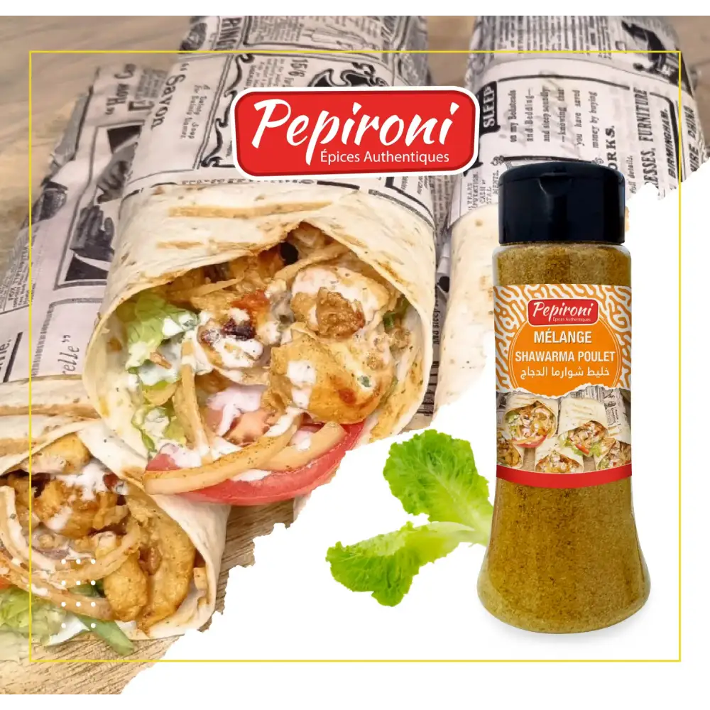 Mélange Shawarma Poulet 80g