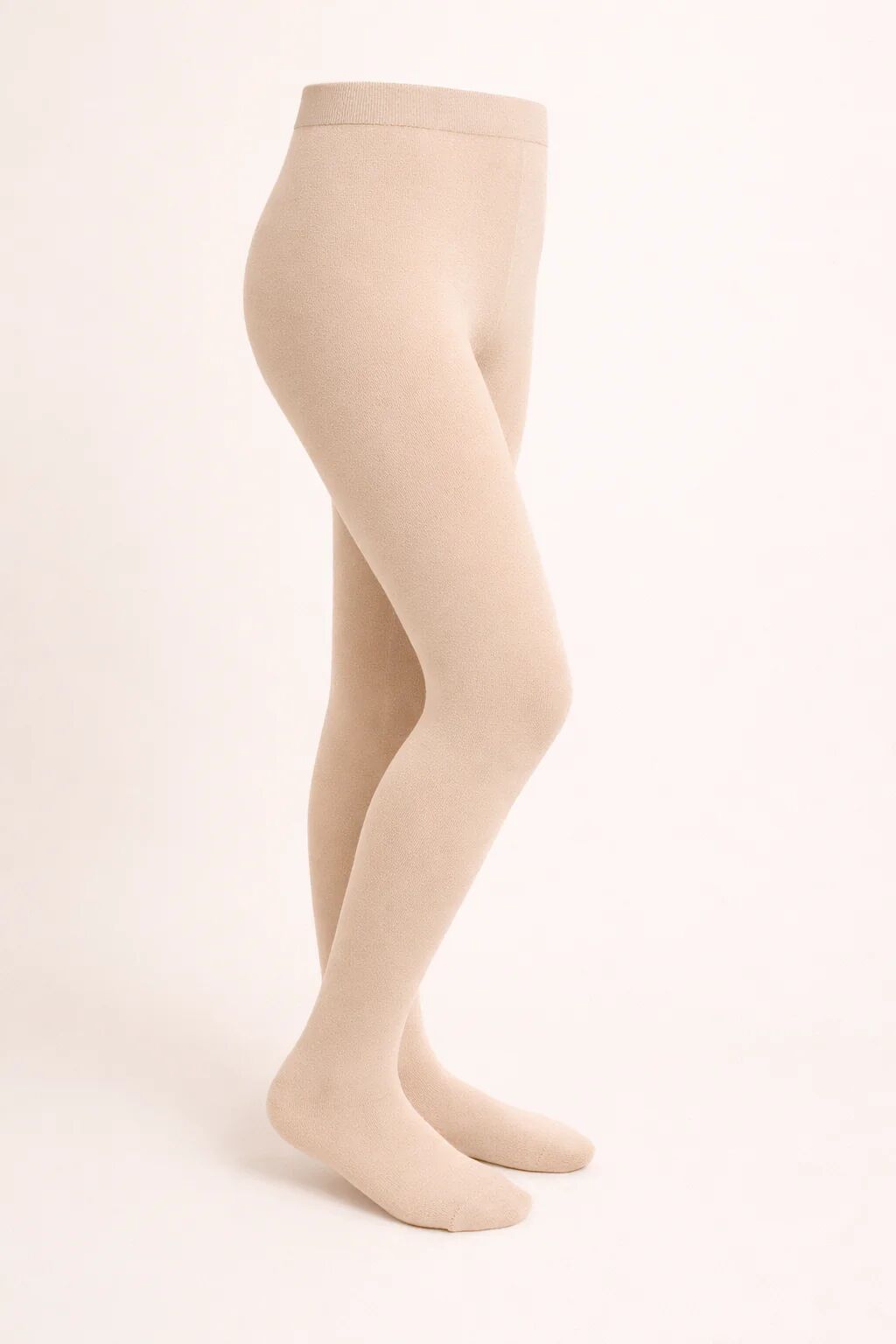 Collant Enfant En Coton Organic Confort Absolu – Beige