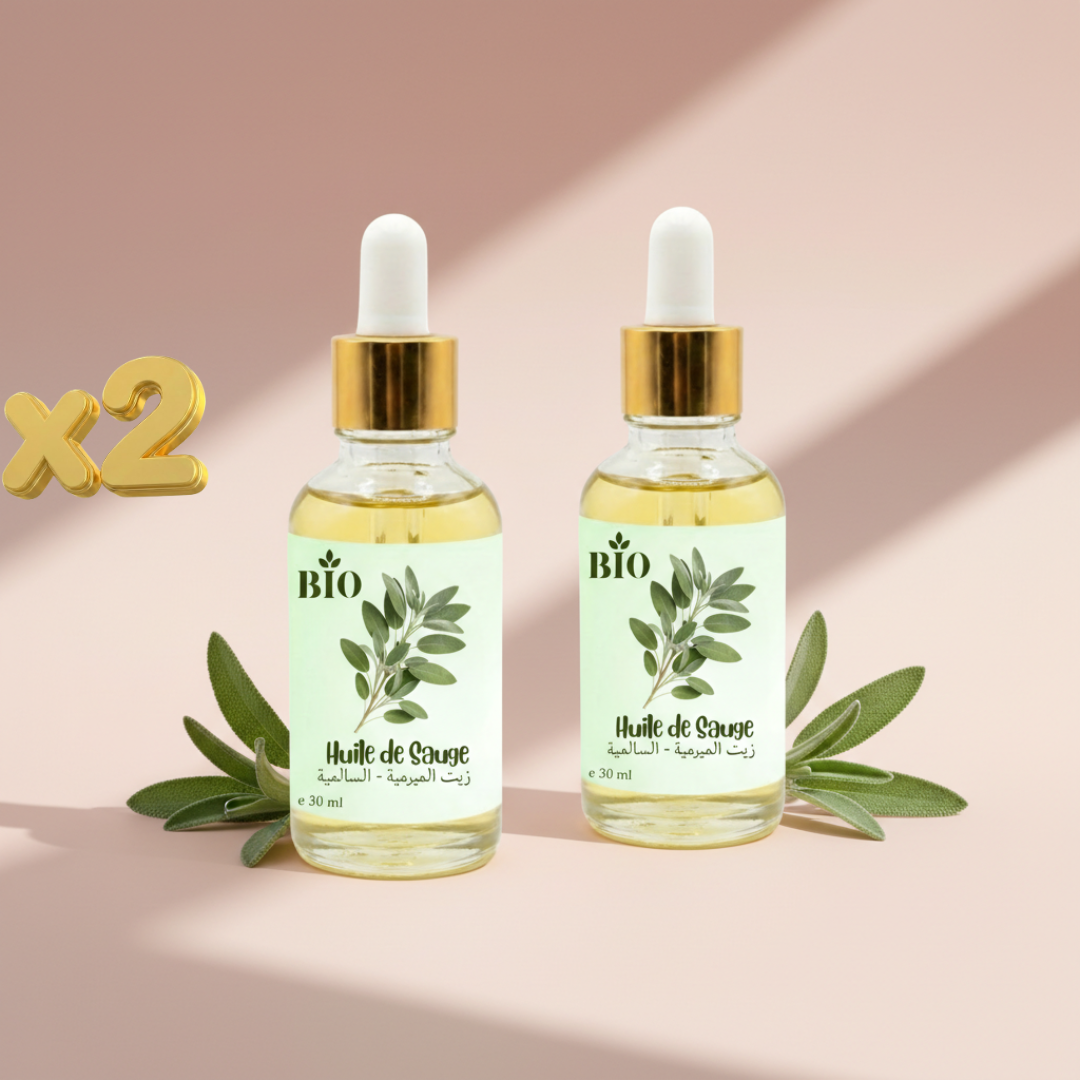 Pack Huile De Sauge Soin Naturel Visage