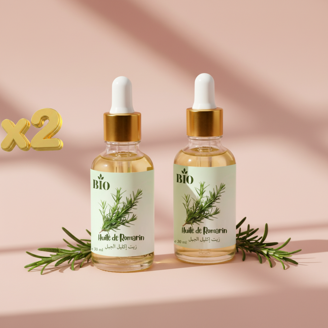 Pack Huile De Romarin 30 Ml Soin Naturel Et Bio