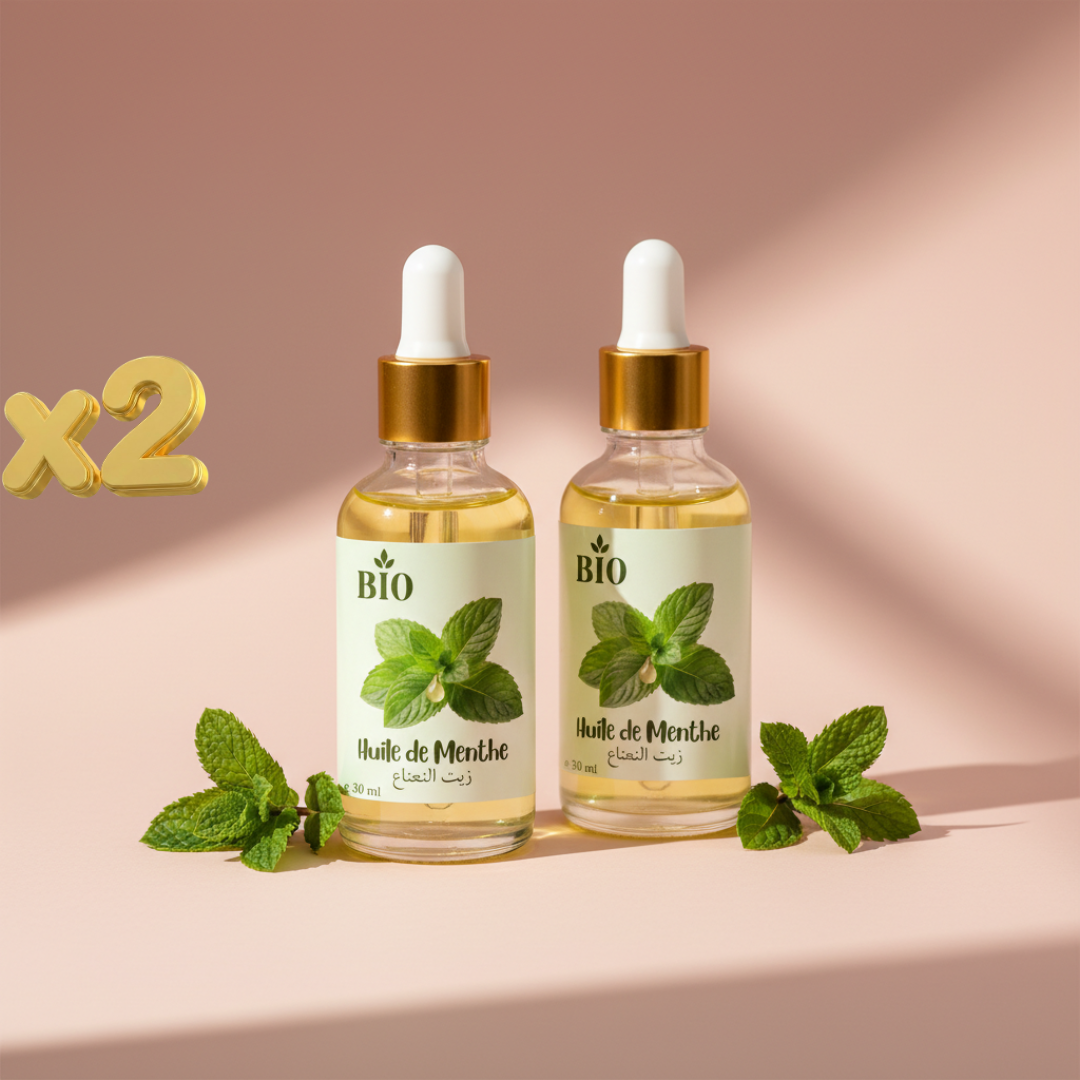 Pack Huile De Menthe 30 Ml Fraîcheur Et Éclat Pur