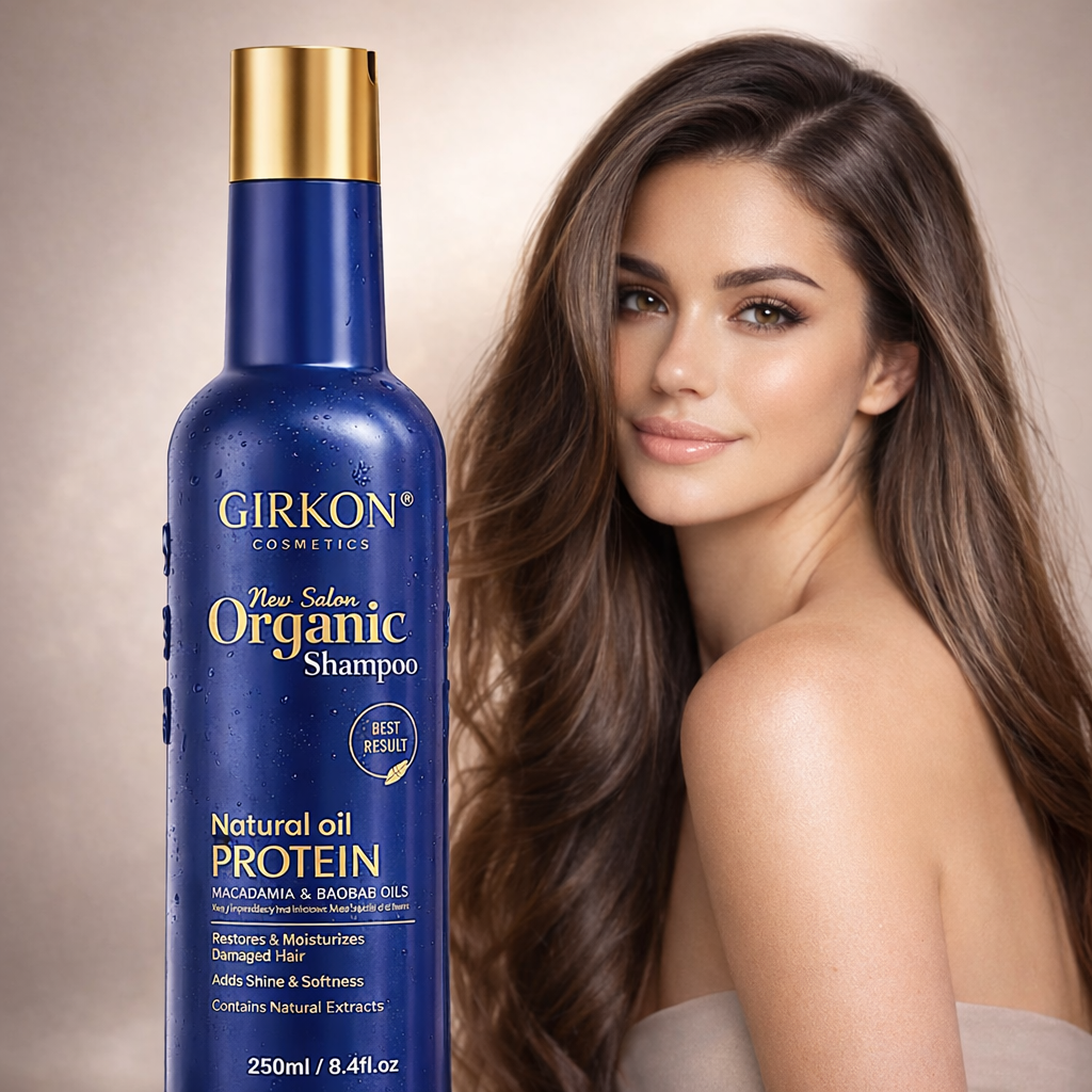 Organic Shampooing Protéiné À L’huile Naturelle – 250ml