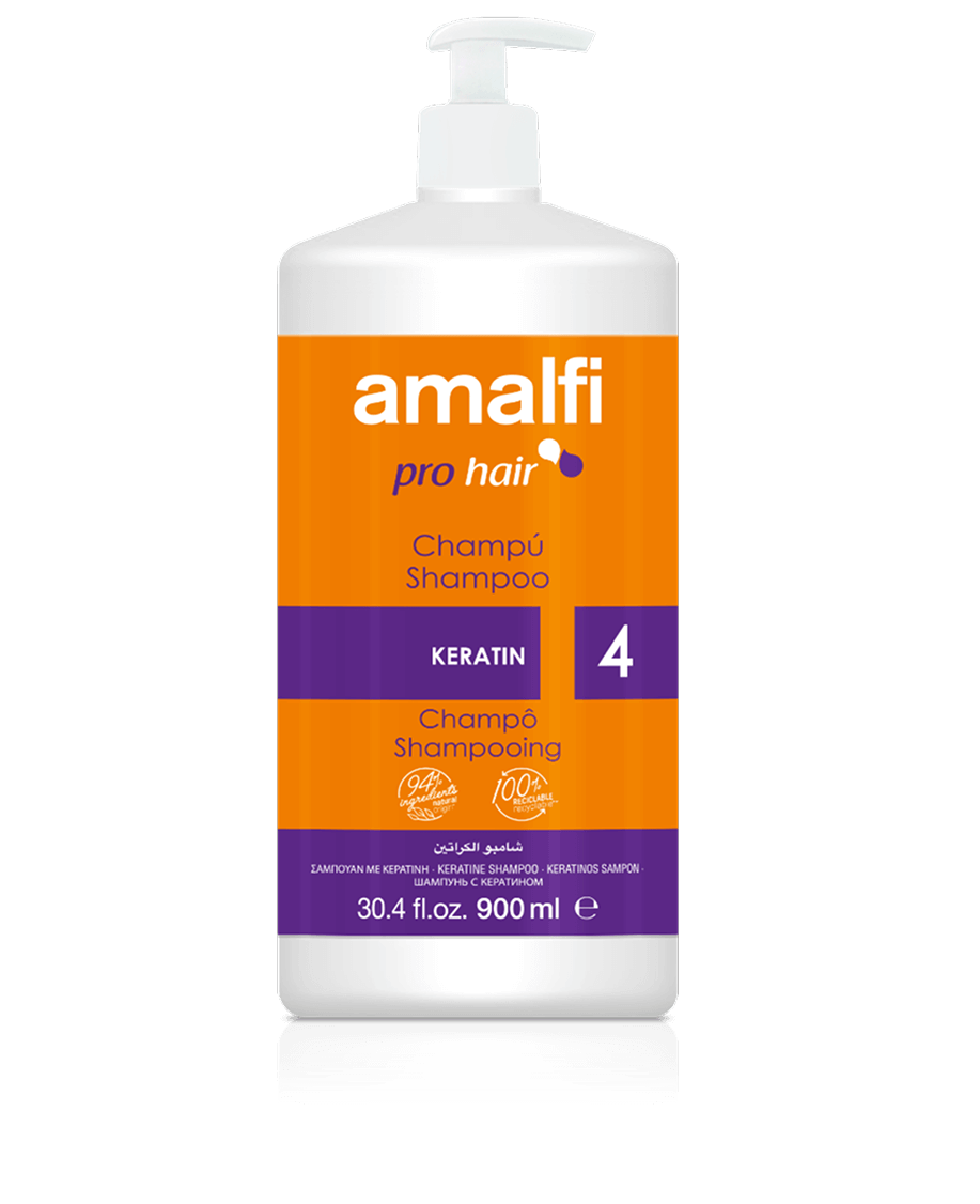 Shampoo Keratin 4 Pro Hair 900 Ml