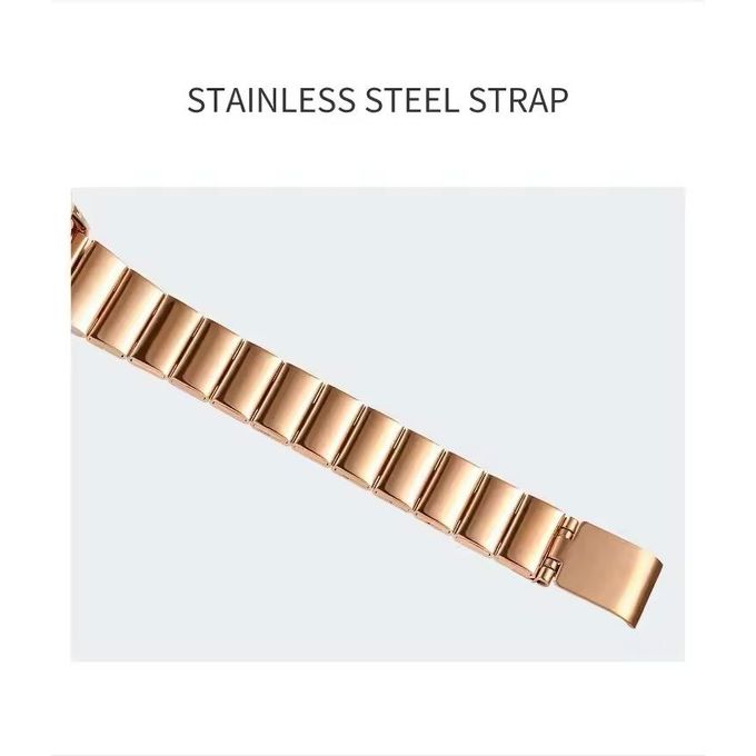 Montre-bracelet À Quartz Étanche - Bracelet En Acier thumbnail 4