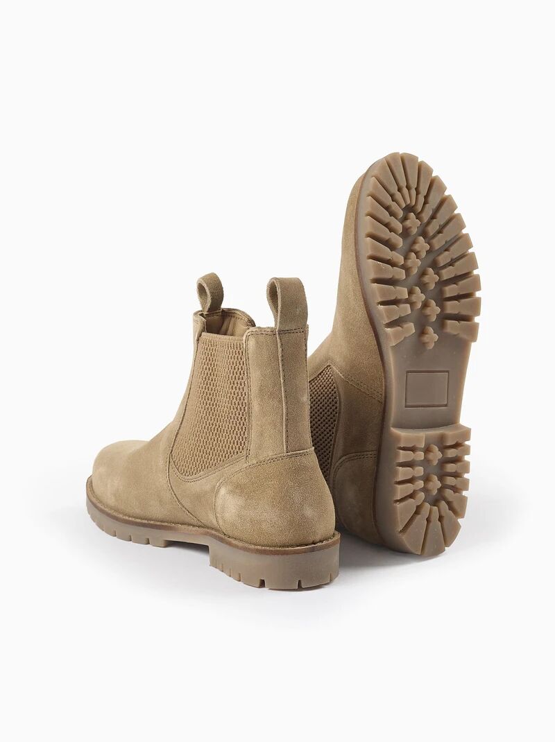 Bottes Chelsea En Cuir Nubuck thumbnail 3