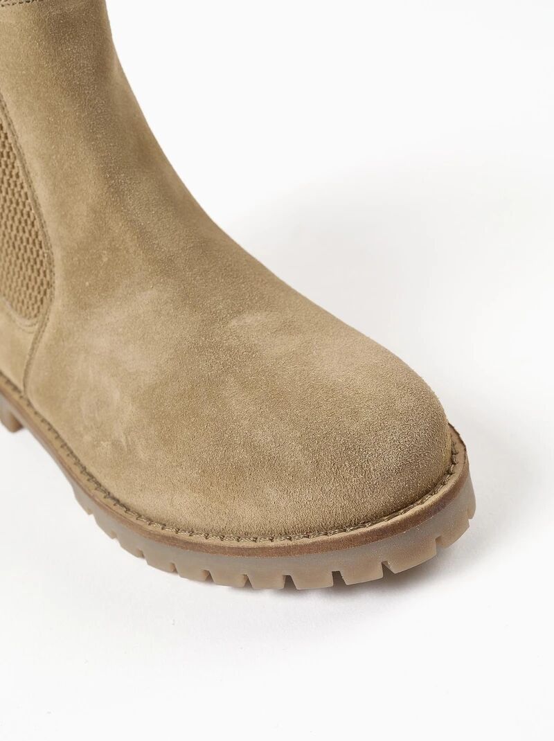 Bottes Chelsea En Cuir Nubuck thumbnail 4