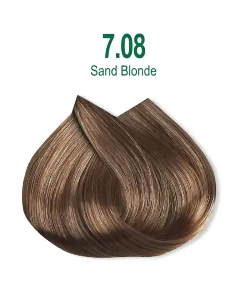 Naturalis Hair Color Cream Set-7.08 Sand Blonde Vegan 60 Ml + 60 Ml