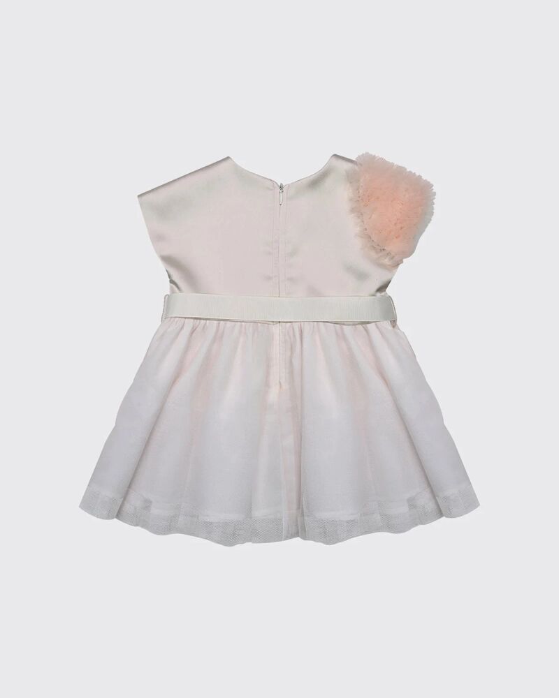 Robe Cérémonie En Satin Et Tulle