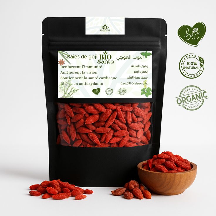 Baies De Goji Sélection Premium Qualité Supérieure