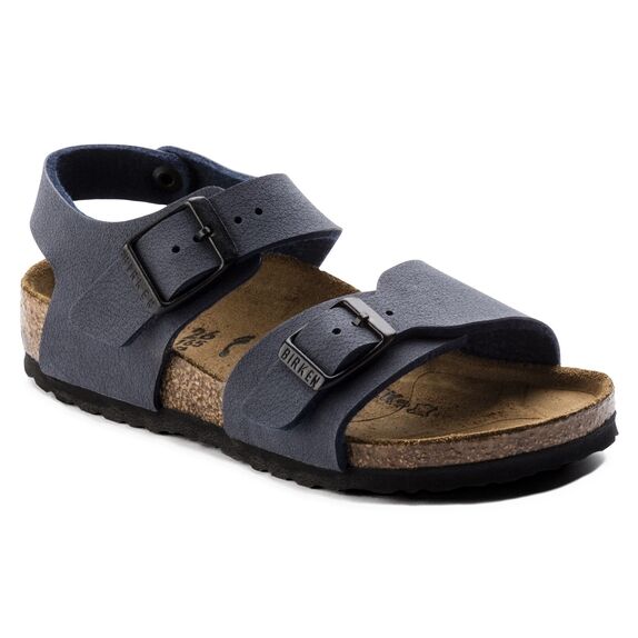 New York Kids Birko-flor Navy Narrow