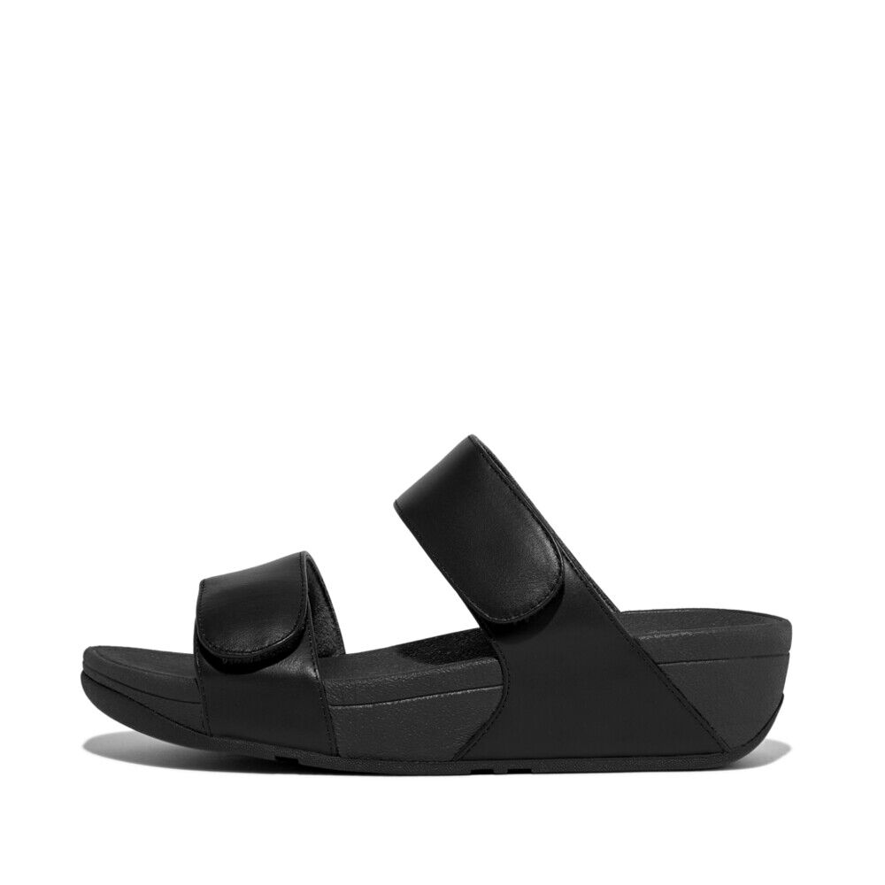 Lulu Adjustable Leather Slide All