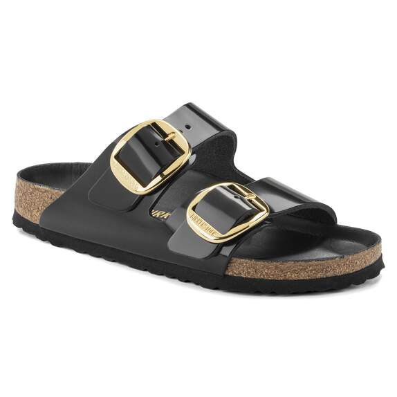 Arizona Big Buckle High Shine Black Narrow
