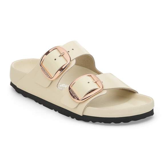 Arizona Big Buckle High Shine Ecru Narrow