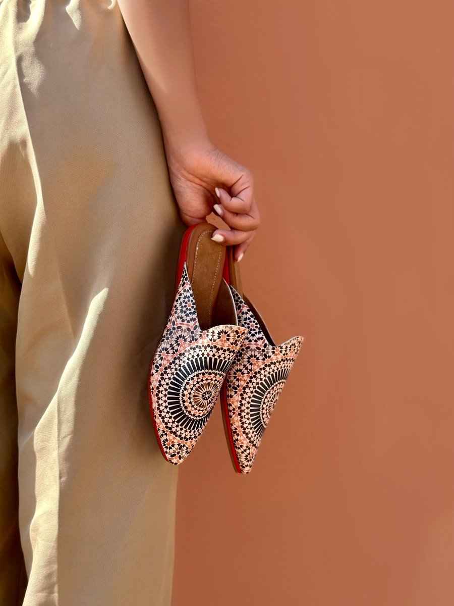 Babouche Femme Zellige - Signature - Air Babouche