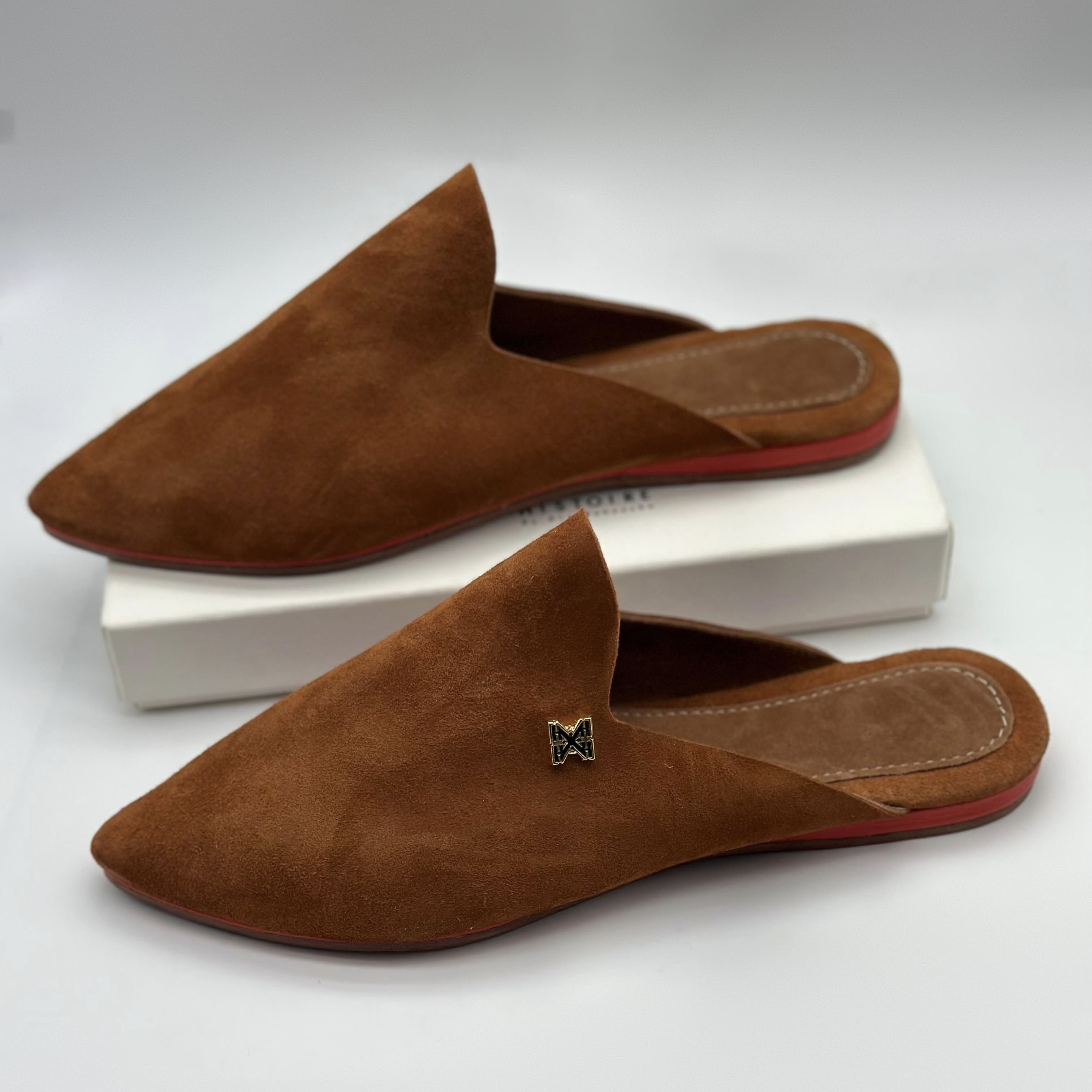 Babouche Femme Camel - Intemporelle - Air Babouche