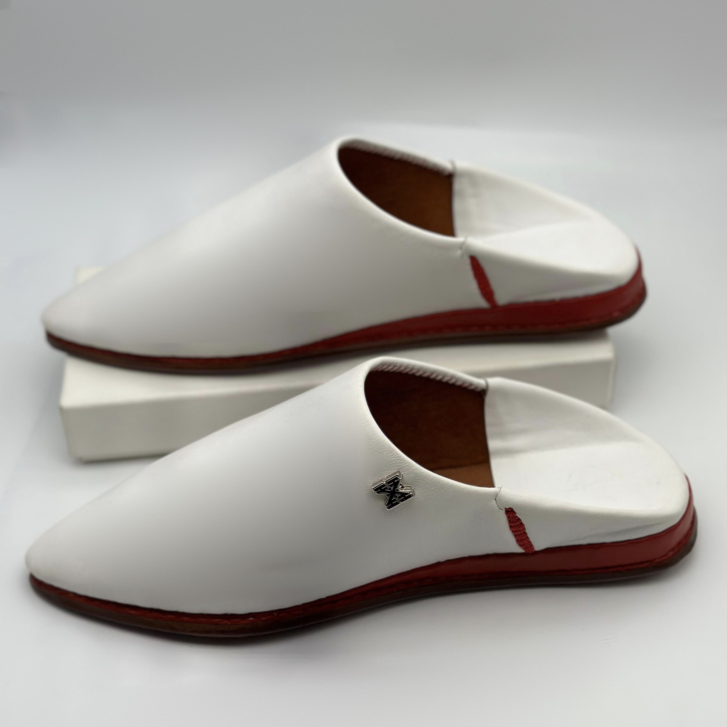 Babouche Musc Blanc Unisexe- Intemporelle - Air Babouche