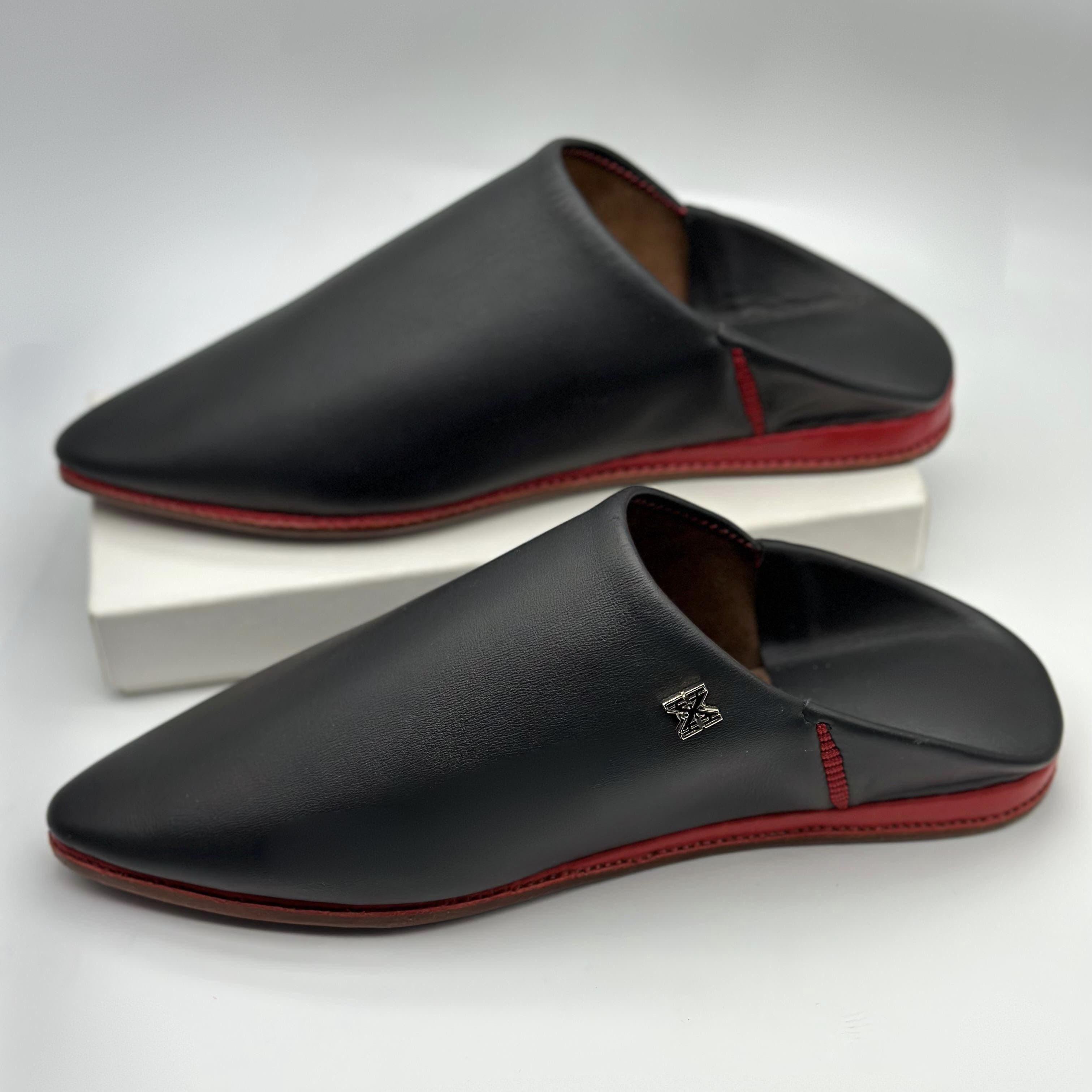 Babouche Noir Dorient Unisexe - Intemporelle