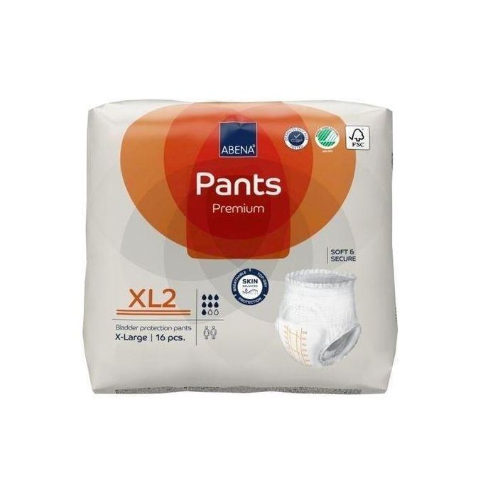 Abena Sous-vêtements Absorbants Pants Premium Xl2 (pack De 2 X 16 Unités) thumbnail 3