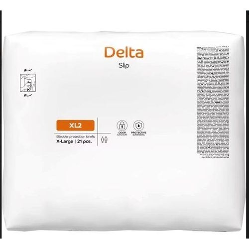 Couche Adulte Delta Slip Xl2 - Sachet De ( 21 Pièces X 4)
